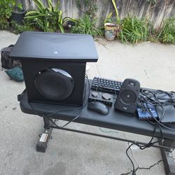 Video Game Laptop , Desk Top , Speaker  Bundle 