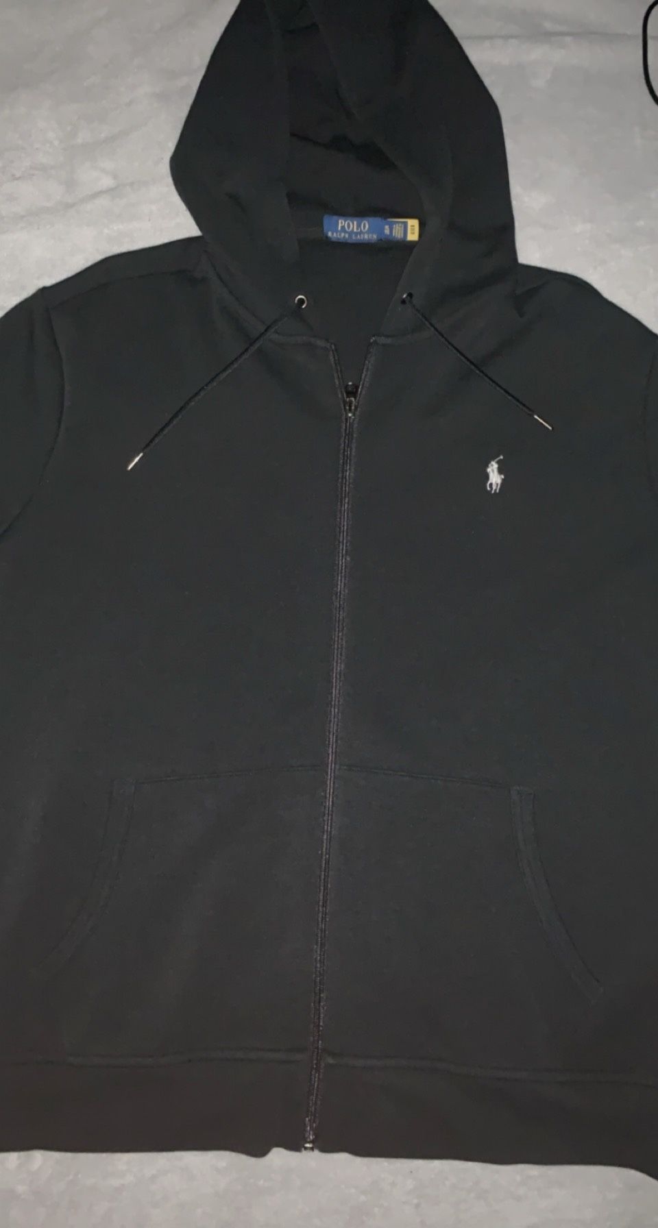 XL Ralph Lauren Fleece Hoodie Black 