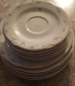 3 Sets of China Saucer Plates