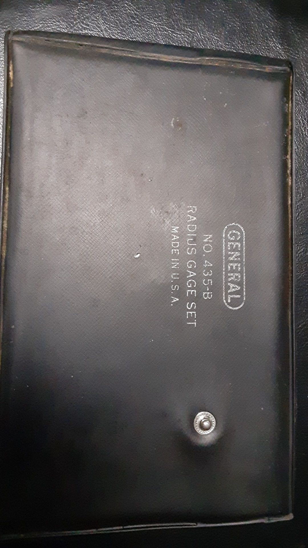 Vintage radius Gage set