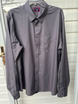 UNTUCKit  Wrinkle Free Shirt Mens XL  Tall  Long Sleeve Gray