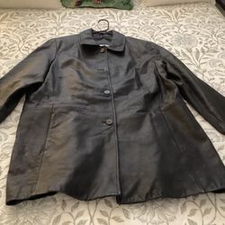 Lamb skin Leather Jacket 