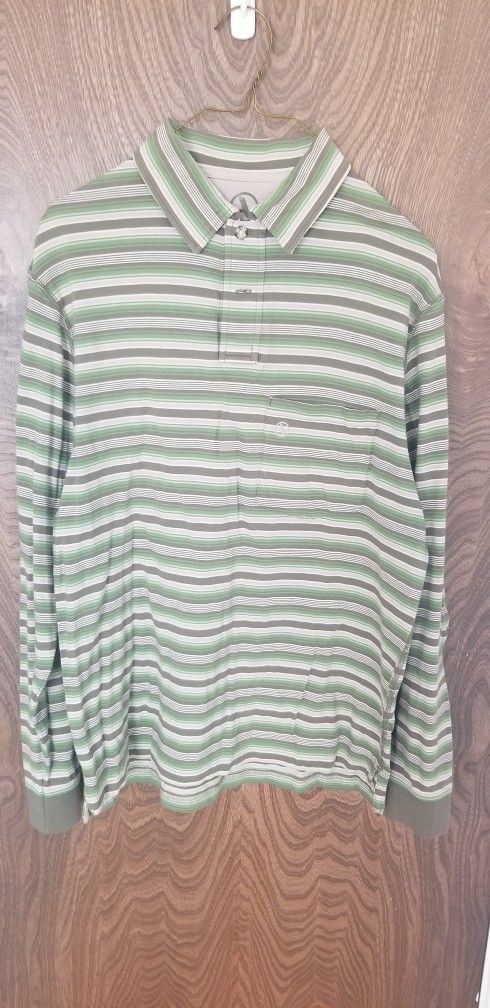 Aigle Mens Long Sleeve Shirt (Medium)