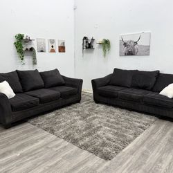 Gray Couch Set - Free Delivery 