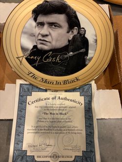 Redhawk Johnny Cash plate