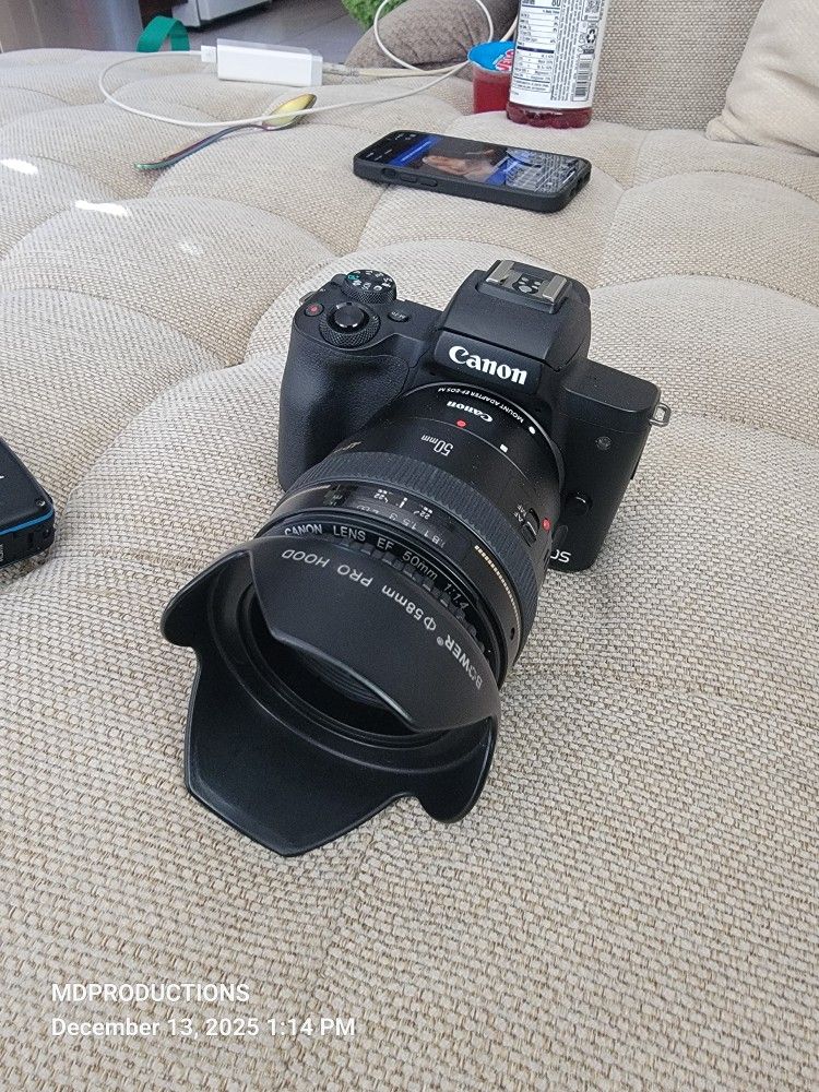 Canon M50 + 50m 1.4