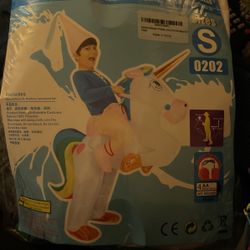 Inflatable Unicorn Costume 