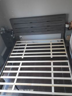 California King Bed Frame---No Mattress