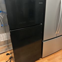 Amana 18.2 Cu. Ft. Top Freezer Refrigerator - Black - Same Day Delivery
