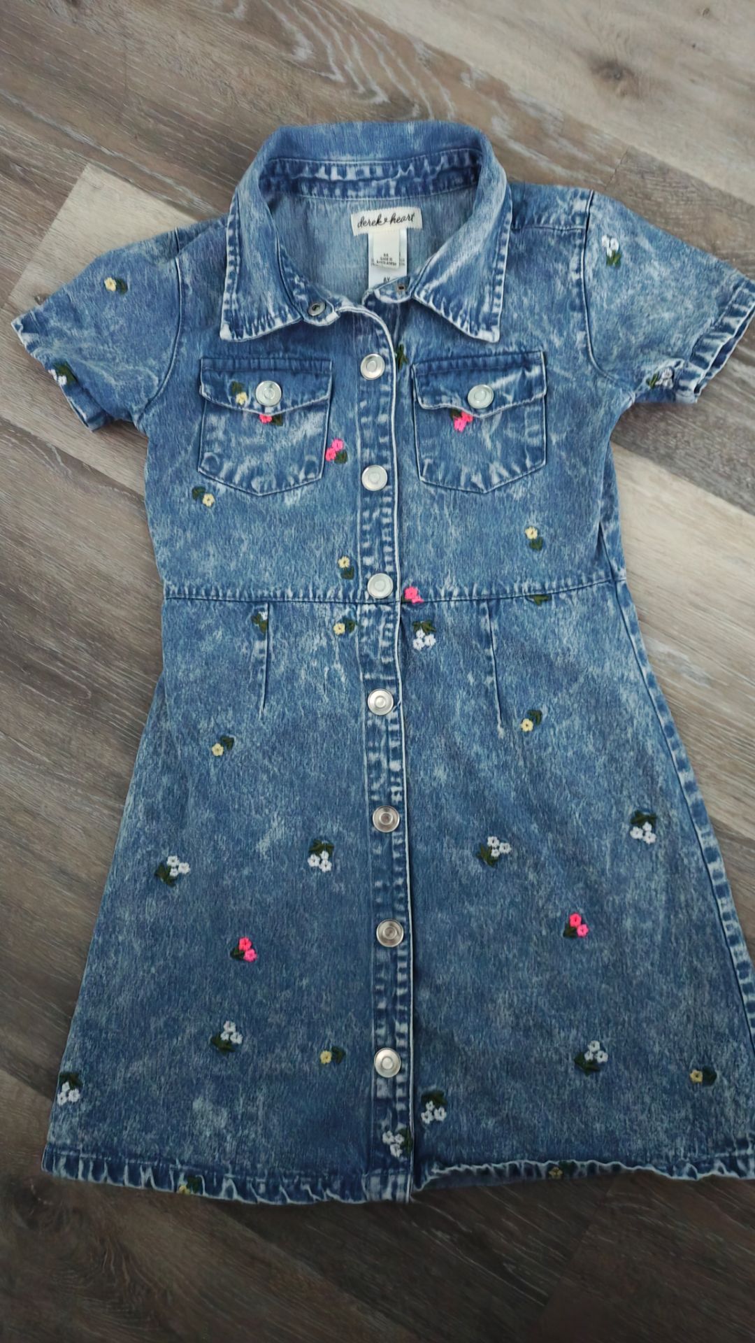 Girls size 6X Jean dress