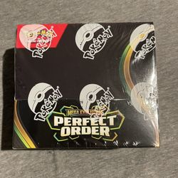 Perfect Order Booster Box factory Sealed Brand New