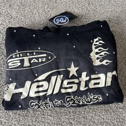 hellstar hoodie size large 
