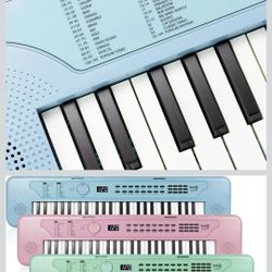 RockJam 49 Key USB Keyboard Piano with Lessons & Keynote Stickers