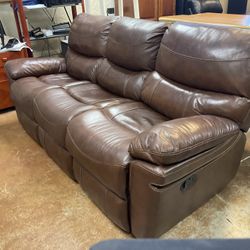 Brown Recliner 