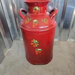 Antique Milk Can."CHECK OUT MY PAGE FOR MORE DEALS "