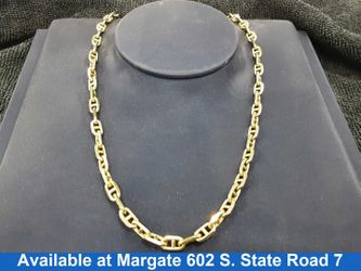 Link Chain - Yellow Gold 14k (.585) 40.1 grams 24 inch
