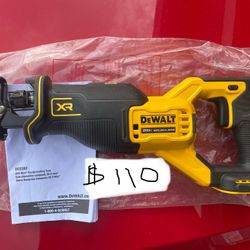 Brand New Dewalt 20v  DCS382 XR Vari-speed Reciprocating Saw Brushless Tool only 