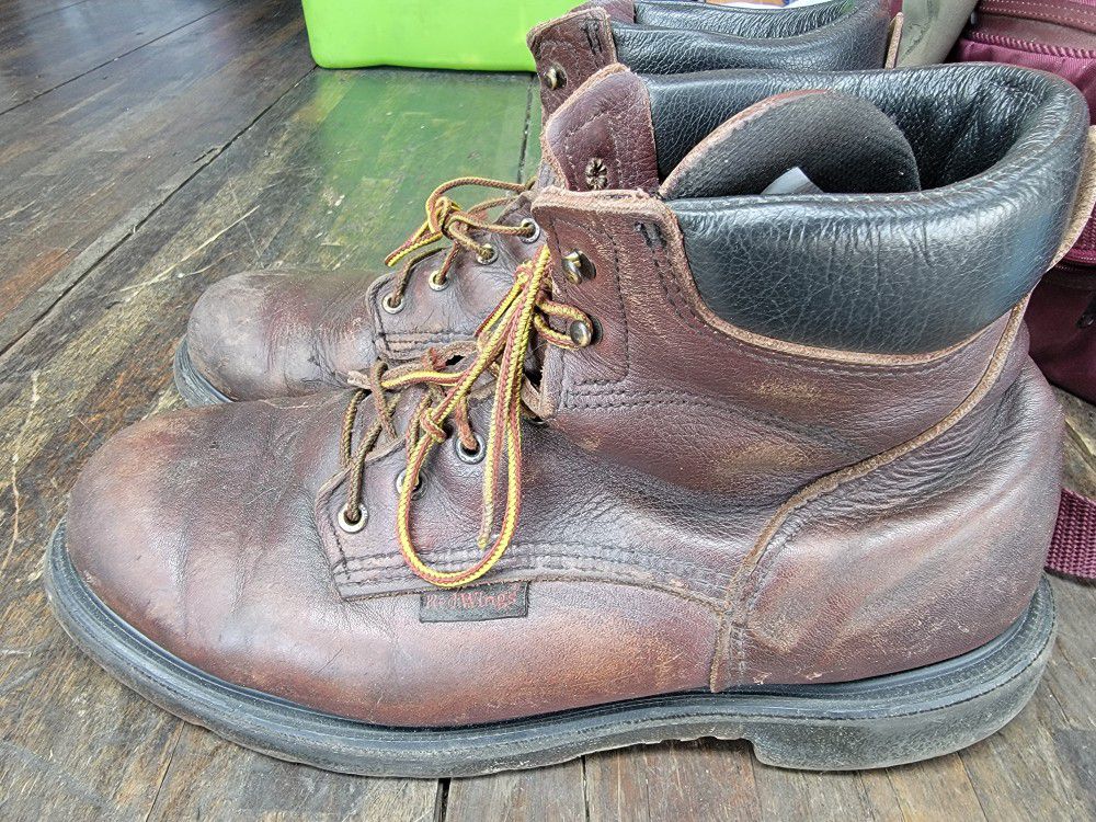 Red Wing Boots Size 14 Men