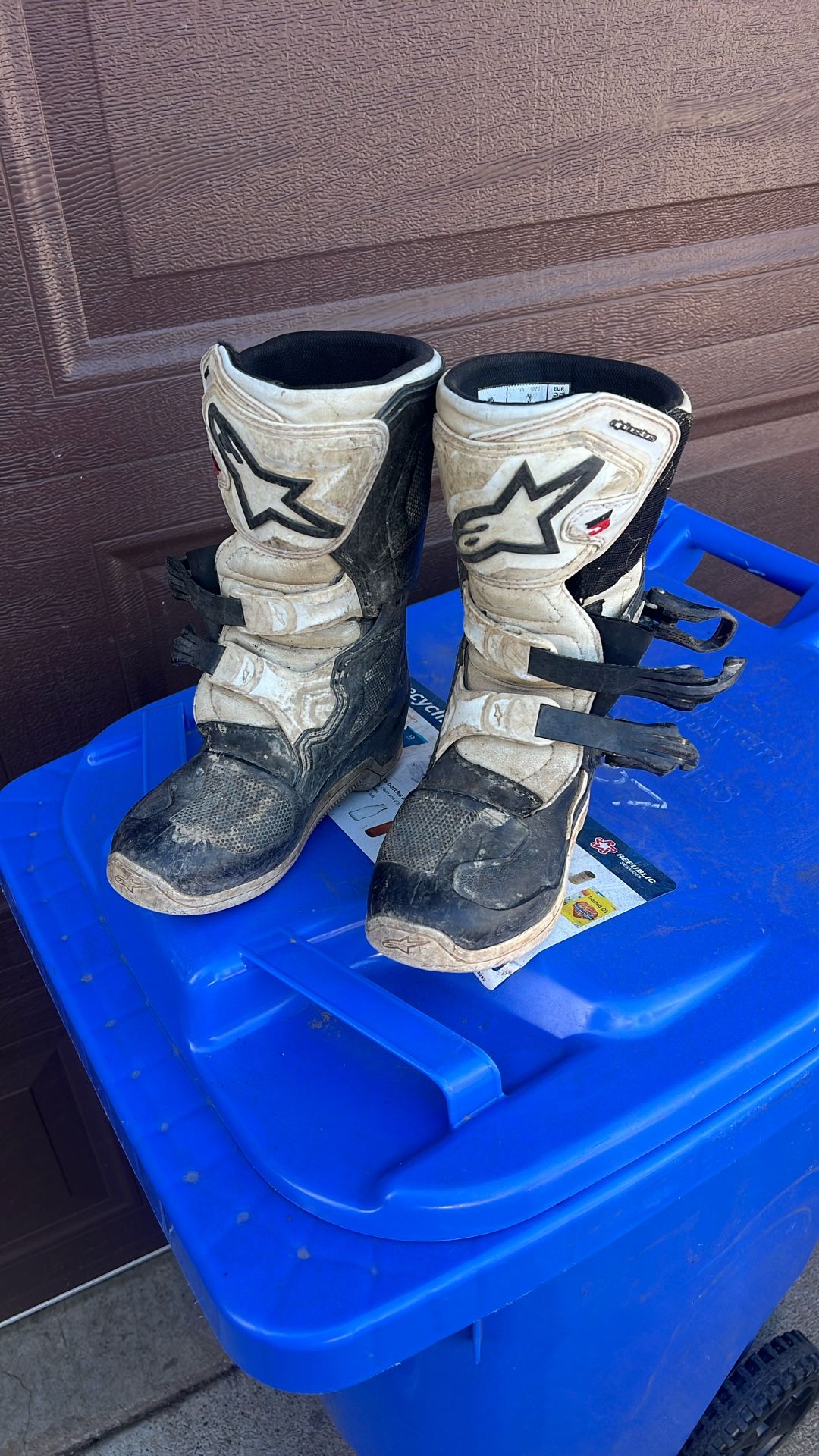 Kids motocross boots
