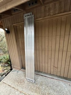 2 Werner Adjustable Aluminum Scaffold Planks PA208 – 8’–13’
