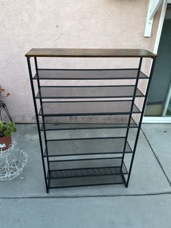 Metal shoe Rack