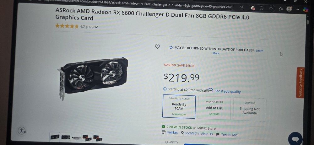 Rx 6600 8GB