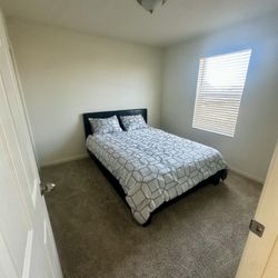 Full Bed Mattress With bed frame 