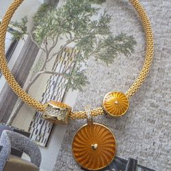 Pandora Gold Bracelet  Sz 20