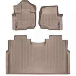 15-24 Ford F150 Weather Floor Mats Liners Set 45697-1-2 New  