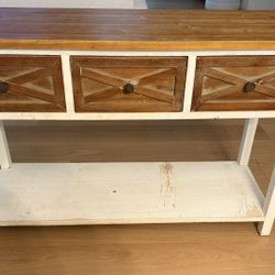 Entryway Console With Drawers