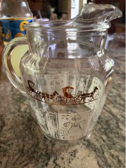 Vintage tea pitcher