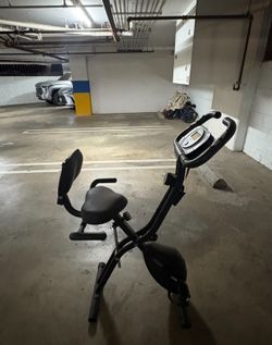 Indoor Electric Folding Bike With 10 Levels
