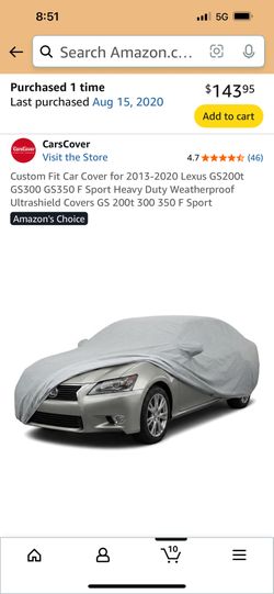 Car Cover, Excellent Condition