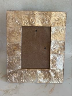 Vintage Sea Shell Picture Frame