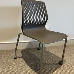 4 All steel Office Or Dining Chairs $30 Each