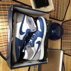 Air Jordon 1 retro high og true blue/white-cement grey