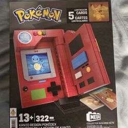 Kanto Region Pokedex Mega Blocks 