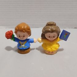 Little People Disney Princess Belle And Prince. Beauty And The Beast