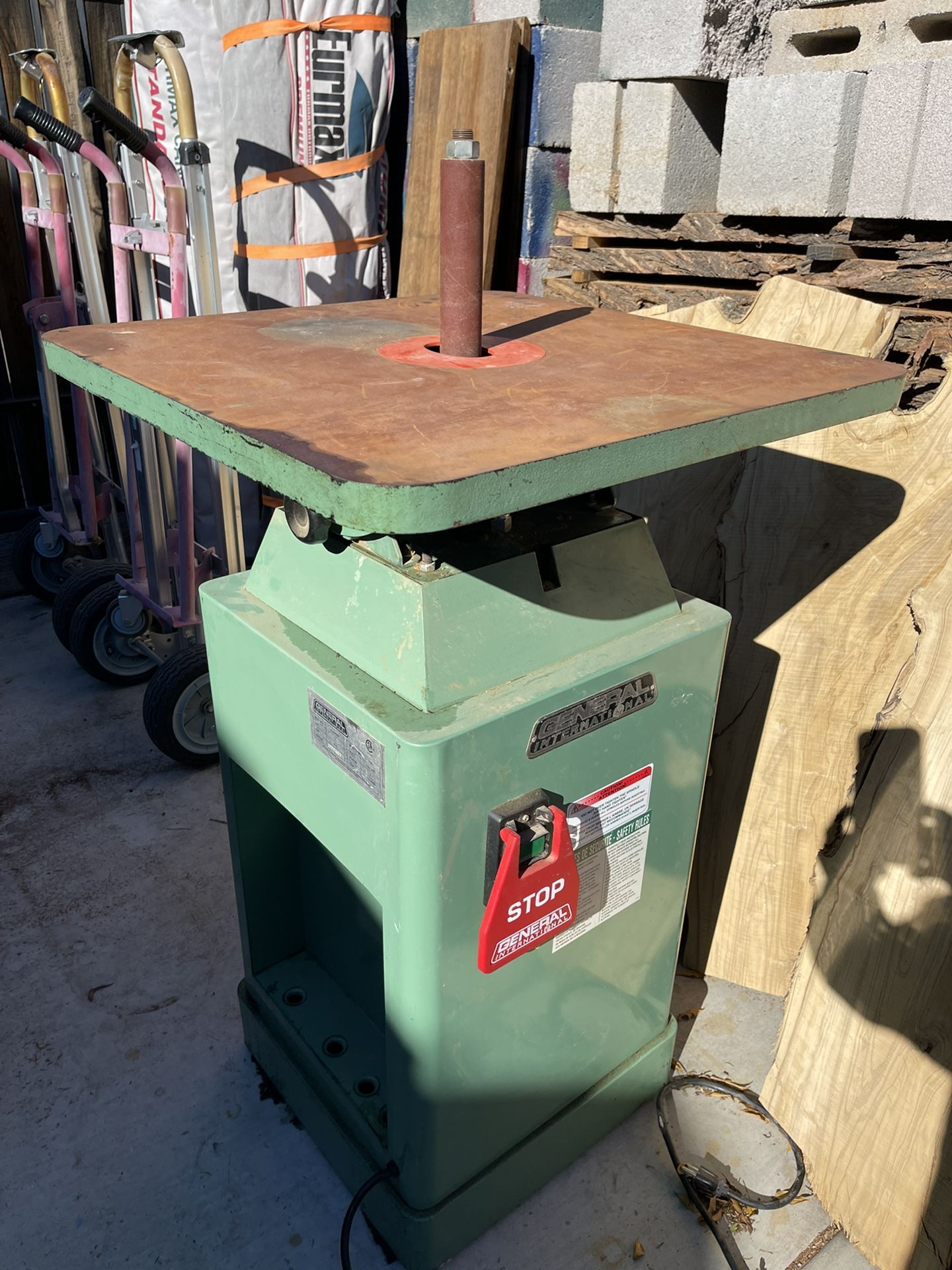 Used oscillating spindle sander on sale for sale
