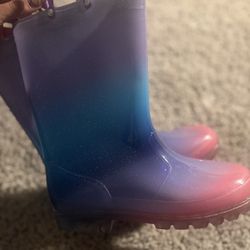 Girls Rain boots Size 4 