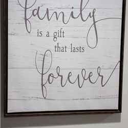 Family Oriented Wall Canvas Print