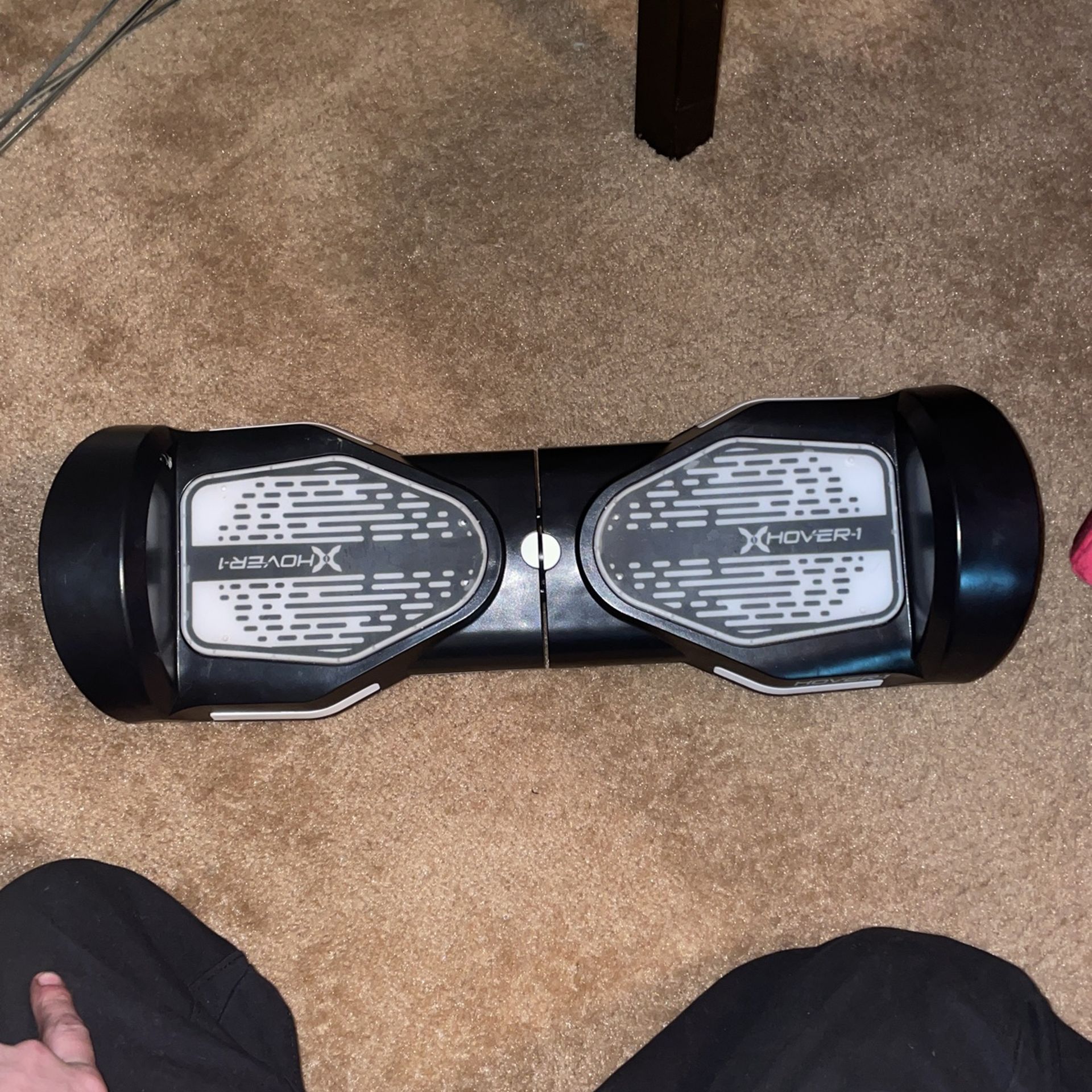 Hoverboard With Alternating Led Lights And Bluetooth Speaker