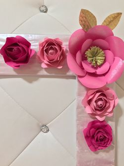 Set of Paper Flowers