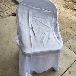 58 Satin Cover Chair
