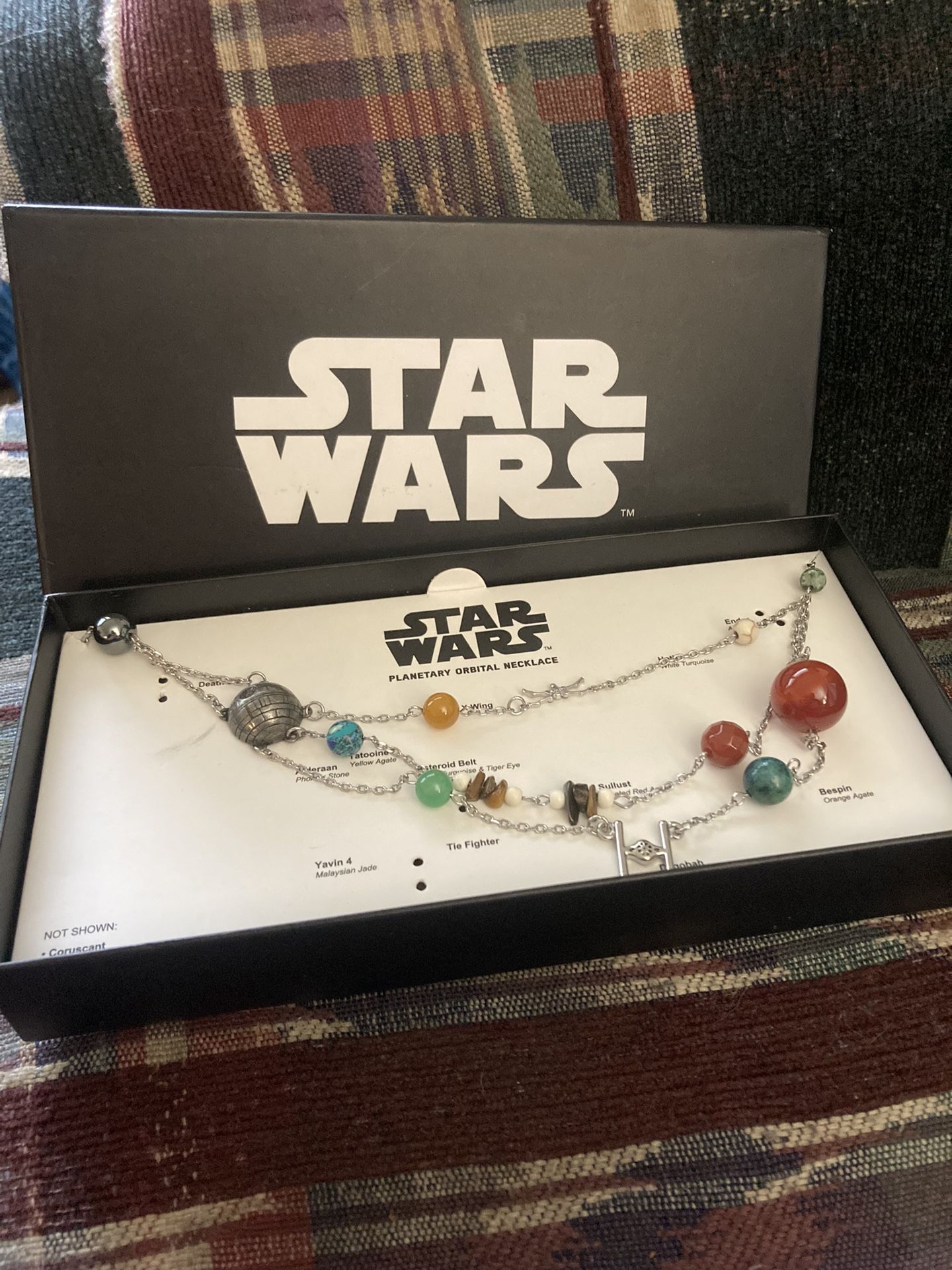 Star Wars Thinkgeek Planetary Orbital Necklace