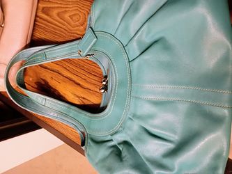 Teal Coach Hobo