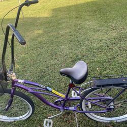 Dyna Glide Bicycle with Ape Hanger Handle Bars