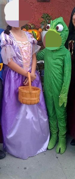 Rapunzel And Pascal Costumes