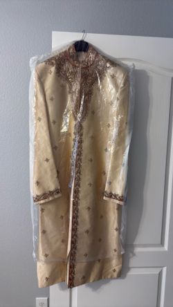 Traditional Indian outfit for men. Comes with pants .