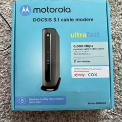 Motorola MB8600 DOCSIS 3.1 Cable Modem 